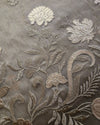 Tissue with Gota - Antique Silver Taupe