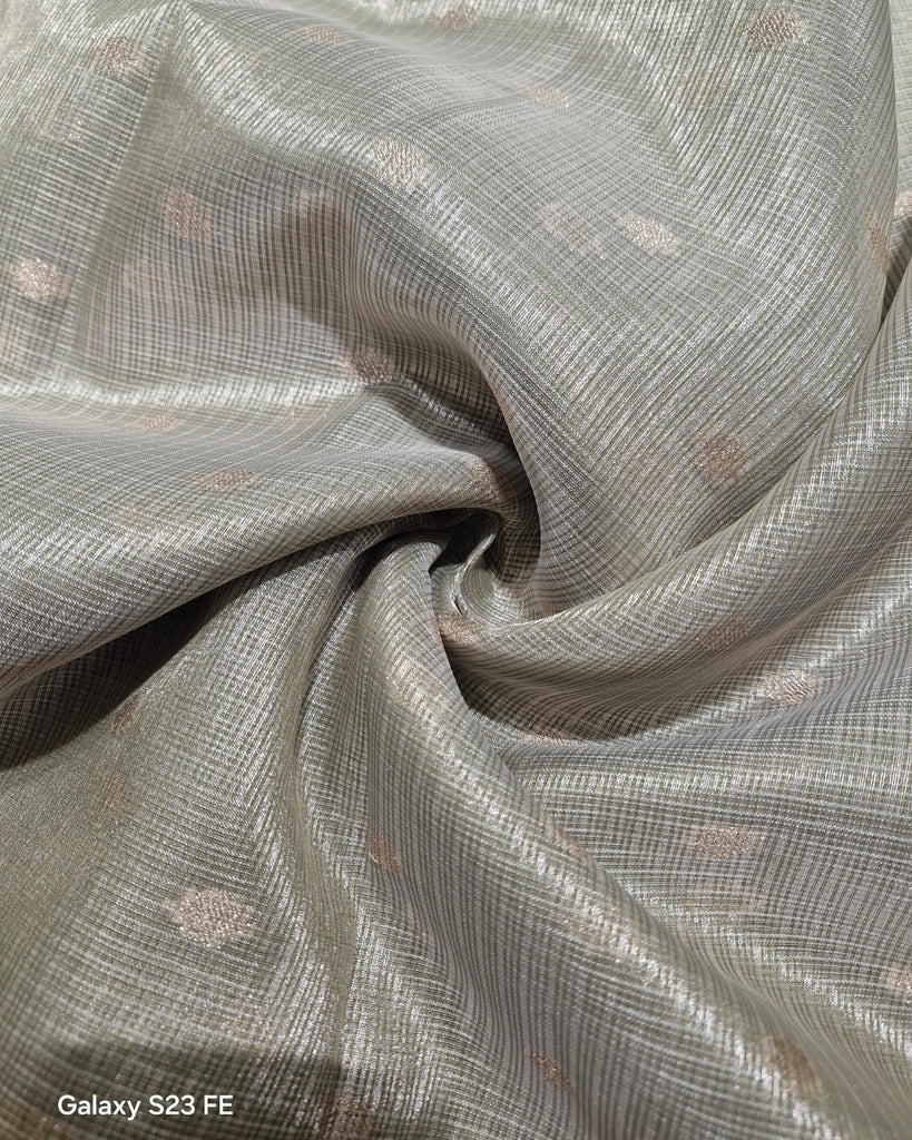 Tissue Kota Checks - Light Green