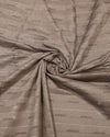 Chanderi Silk Thread Embroidery - Brown