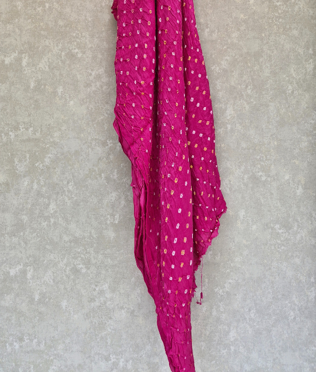 Gajji silk Base - Pink