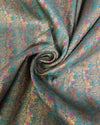 Antique Banaras - Peacock Blue