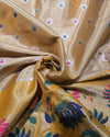 Tissue Paithani - Golden Beige