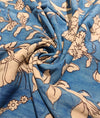 Pen Kalamkari - Sky blue