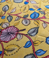 Pen Kalamkari - Pale yellow