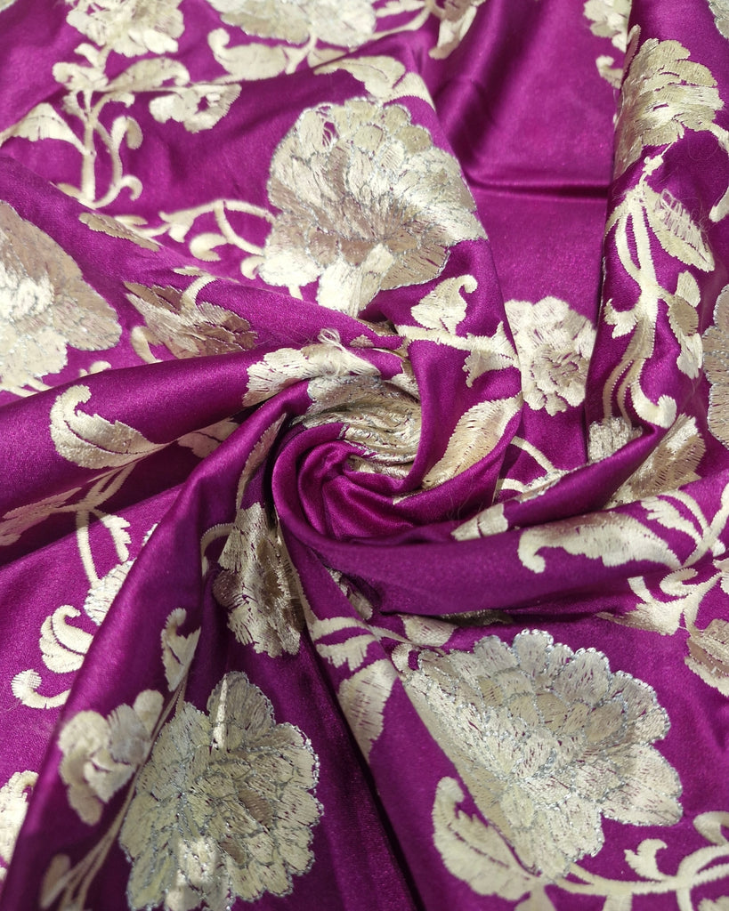 Mashru Parsi Gara - Violet