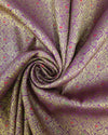 Antique Banaras - Olive Green & Purple
