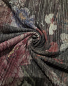 Shimmer Floral - Charcoal Wine Floral