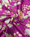 Mashru Parsi Gara - Violet