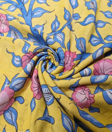 Pen Kalamkari -  Yellow