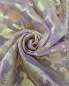 Silk Organza Solid Print - Lavender Mauve