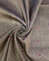 Antique Banaras - Navy Blue