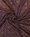 Mul Chanderi Small Work - Dark Purple