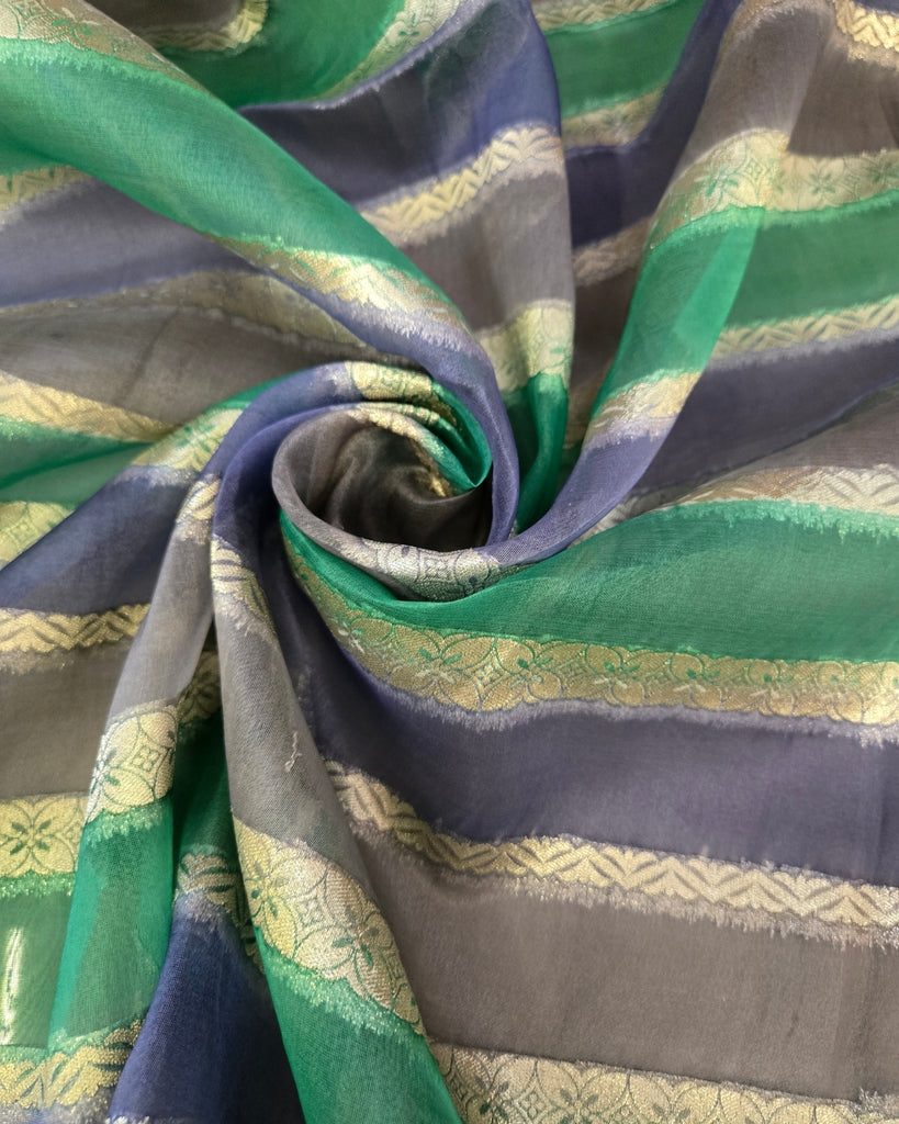 Shade Silk Organza  -  Shades of Multi Colour