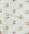 Dye Fabrics White With Gold Motifs