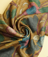 Tussar Pen Kalamkari - Yellow