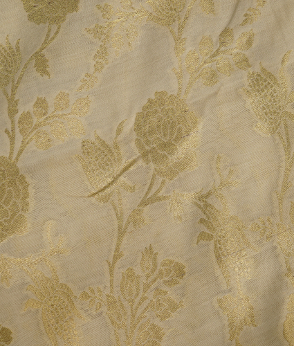 Munga Banaras Beige – Shaanvi
