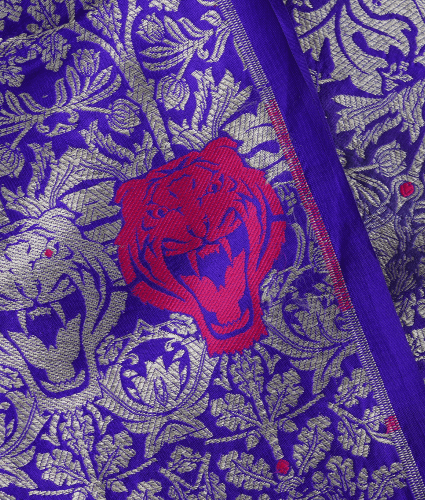 Meenakari Banaras Royal Blue