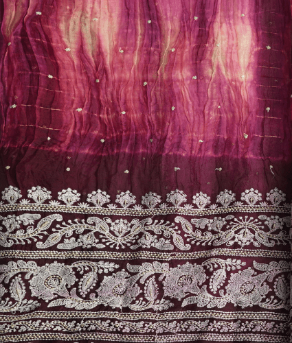 Organza Burgundy