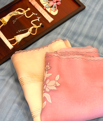 Organza Peach