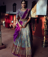 Purple Kanjeevaram