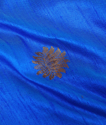 Raw Silk - Blue