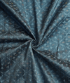 Ikkat Raw Silk Blue Grey