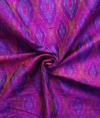 Ikkat Violet