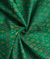 Ikkat Raw Silk Green
