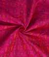 Ikkat Raw Silk Rani Pink