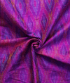 Ikkat Raw Silk Purple