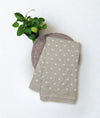 Linen Booti Work - Sage Green